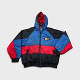 Vintage 90s Pro Player New York Giants Jacket Mens Large Blue Full Zip NFL Football Coat