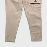 Adidas 4CMTE Pants Mens Medium Beige Sportswear Lightweight Athletic Jogger