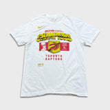 2019 Nike Toronto Raptors T Shirt Mens Medium White NBA Champions Basketball Tee