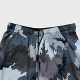 Nike Sportswear Shorts Mens Medium Gray Dri Fit Swoosh Pocketed Athletic