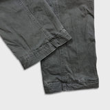 G-Star Raw Pants Mens 30x27 Gray Rovic Zip Straight Utility Cargo Casual