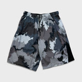 Nike Sportswear Shorts Mens Medium Gray Dri Fit Swoosh Pocketed Athletic