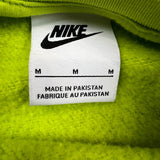 Nike Sportswear Sweatshirt Womens Medium Green Swoosh Cropped Pullover Crewneck