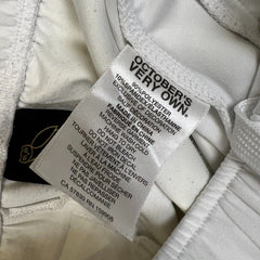 October's Very Own Track Pants Mens Small White OVO Owl Athletic Jogger