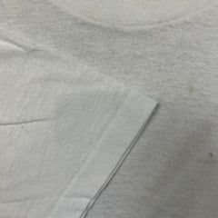 Vintage 80s Stanfield Scots Blank T Shirt Mens Small White Single Stitch Tee