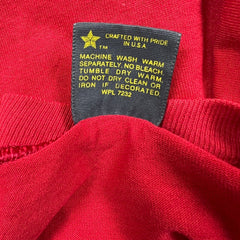 Vintage 1986 Russell Athletic Iditarod Alaska Husky Dog T Shirt Mens XS Red Single Stitch Animal Tee