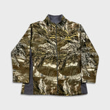 Realtree AP Camo Fleece Jacket Mens XL Green Full Zip Hunting Outdoor Camouflage