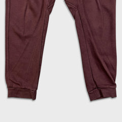 Nike Sportswear Sweatpants Mens Large Red Swoosh Taper Leg Fleece Jogger