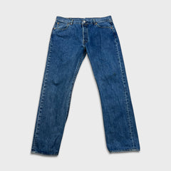Levi's 501 Jeans Mens 36x32 Blue Original Fit Straight Medium Wash Denim Pants