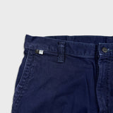 Carhartt Pants Mens 36x28 Blue Flame Resistant FR Relaxed Straight Workwear Twill