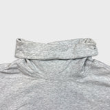 Lululemon Stress Less Pullover Womens Size 10 Gray Turtleneck Sweatshirt