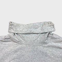 Lululemon Stress Less Pullover Womens Size 10 Gray Turtleneck Sweatshirt