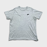 Nike Sportswear T Shirt Mens Medium Gray Swoosh Short Sleeve Tee