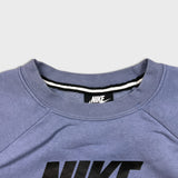 Nike Sportswear Sweatshirt Mens Medium Purple Swoosh Pullover Crewneck