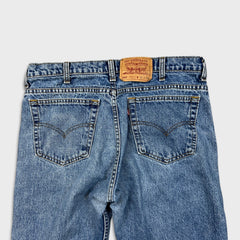 Vintage 90s Levi's 505 Jean Mens 34x28 Blue Original Fit Straight Leg Light Wash Pants