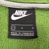 Nike Sportswear Hoodie Mens Large Green Swoosh Full Zip Hooded Sweater