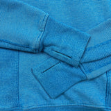 Lululemon Scuba Hoodie Womens Size 10 Blue Full Zip Striped Hooded Sweater