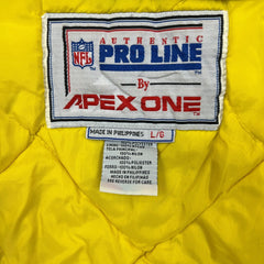 Vintage 90s Apex One Pro Line Green Bay Packers Jacket Mens Large Green NFL Football Coat