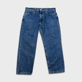 Levi's 550 Jeans Mens 38x29 Blue Relaxed Fit Medium Wash Baggy Faded Denim Pants