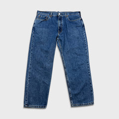 Levi's 550 Jeans Mens 38x29 Blue Relaxed Fit Medium Wash Baggy Faded Denim Pants