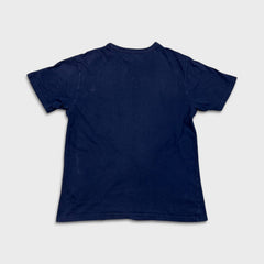 Black Chocoolate NYC T Shirt Mens Medium Blue Collegiate Arch Logo Tee