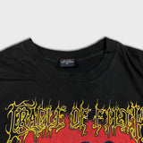 Vintage 2000 Cradle of The Filth Shirt Mens XL Black Speak To The Hand Band Tee
