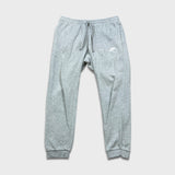 Nike Sportswear Sweatpants Mens Large Gray Swoosh Taper Leg Jogger