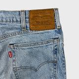 Levi's 517 Bootcut Jeans Mens 31x30 Blue Light Wash Faded Stretch Denim Pants