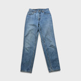 Vintage 90s Levi's 550 Jeans Men 27x32 Blue Relaxed Fit Tapered Leg Medium Wash Pants