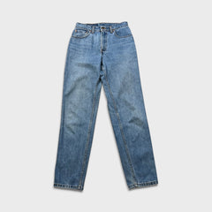 Vintage 90s Levi's 550 Jeans Men 27x32 Blue Relaxed Fit Tapered Leg Medium Wash Pants