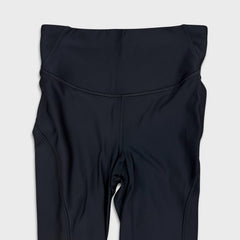 Lululemon Base Pace High-Rise Fleece Tight 28" Womens Size 4 Black Yoga Leggings