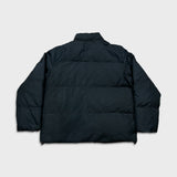 Tommy Hilfiger Jacket Mens Large Black Flag Outdoor Full Zip Puffer Down Coat