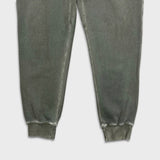 October's Very Own Sweatpants Mens Large Green OVO Faded Wash Taper Leg Jogger