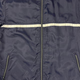 Vintage 90s Nike Sportswear Jacket Mens XL Blue Swoosh Full Zip Bomber Coat