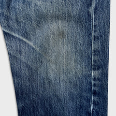 Levi's 501 Jeans Mens 33x28 Blue Original Fit Straight Leg Medium Wash Denim Pants