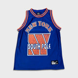 Vintage Y2K Southpole New York Knicks Jersey Mens 2XL Blue Basketball NBA