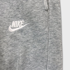 Nike Sportswear Sweatpants Mens Large Gray Swoosh Taper Leg Jogger