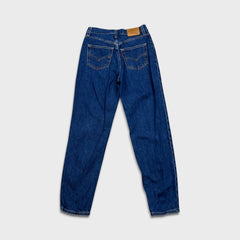 Levi's Mom Jean Womens 25x28 Blue Medium Wash High Rise Taper Leg Denim Pants