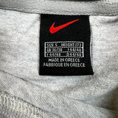 Vintage 90s Nike Sportswear T Shirt Mens Small Gray Swoosh Short Sleeve Tee