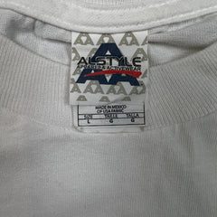 Vintage Y2K Barack Obama T Shirt Mens Large White 44th President Election Tee