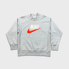 Nike Trend Capsule Series Sweatshirt Mens Large Gray Sportswear Swoosh Pullover