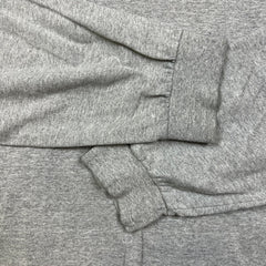 Vintage Y2K Nike Sportswear Mock Neck Shirt Mens 2XL Gray Swoosh Long Sleeve Pullover