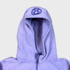 Lululemon Scuba Hoodie Womens Size 12 Purple Full Zip Sports Hooded Sweater
