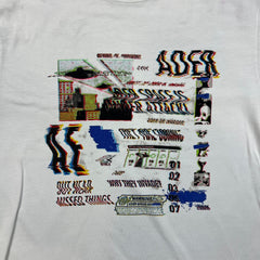 SS20 ADER Error T Shirt Mens Medium White Space Invaders Alien Graphic Tee