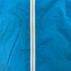 Patagonia Jacket Womens Medium Blue Spell Out Full Zip Outdoor Lined