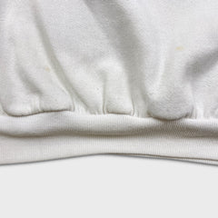 Vintage 90s San Francisco Sweatshirt Mens XL White USA 1/4 Zip Pullover Sweater