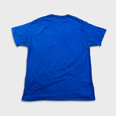 Vintage 90s Polo Ralph Lauren T Shirt Mens XL Blue USA Pony Pocket Tee