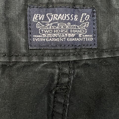 Levi's Signature Shorts Mens Size 36 Black Multi Pocketed Utility Cargo