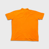 Vintage 90s Polo Ralph Lauren Shirt Mens XL Orange Pony Short Sleeve