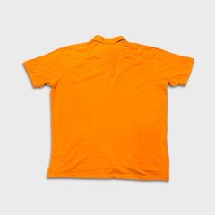 Vintage 90s Polo Ralph Lauren Shirt Mens XL Orange Pony Short Sleeve